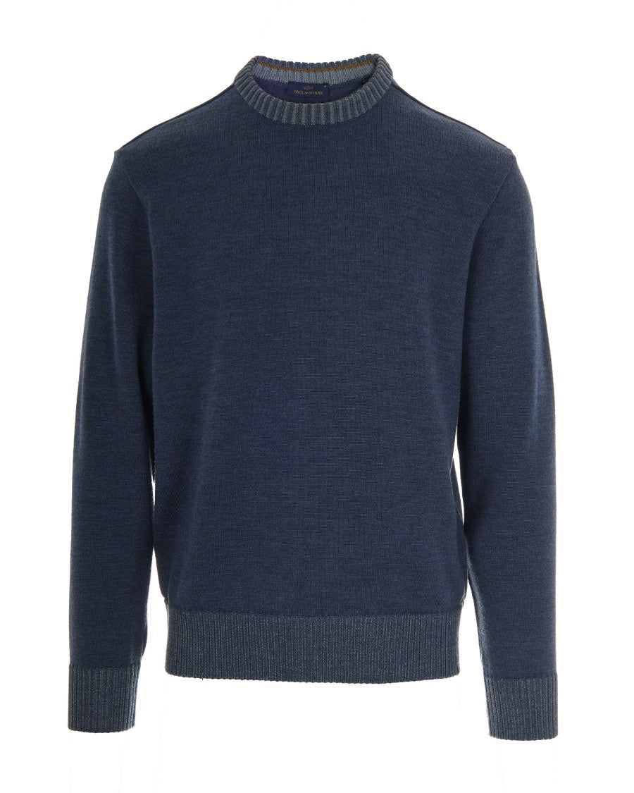 Paul & Shark Wool Sweater – Blue