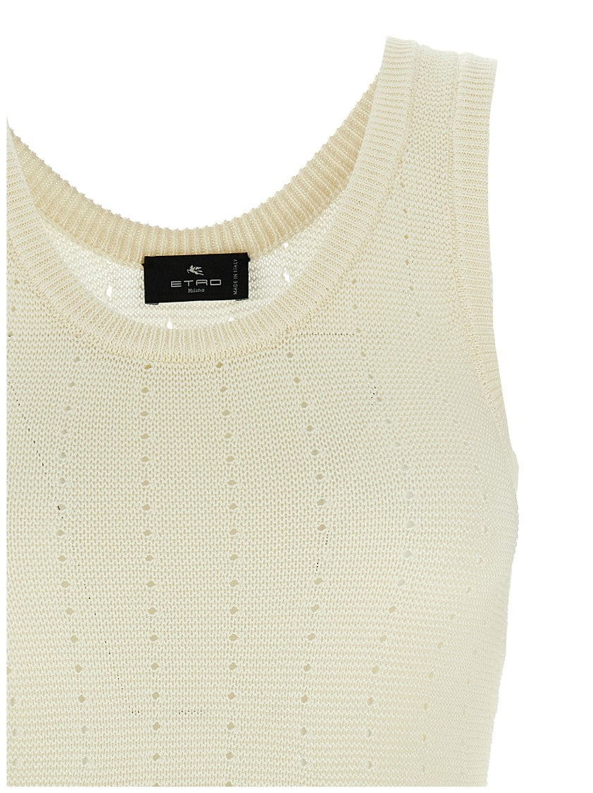 Etro Silk Blend Knit Top