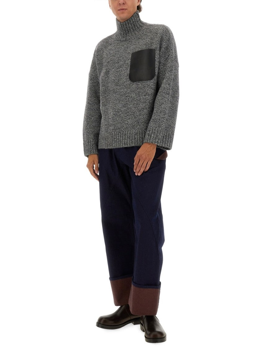 J. W. Anderson Chunky Knit Turtleneck Shirt