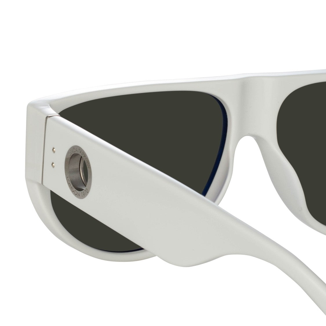 Linda Farrow Elodie Flat Top Sunglasses In