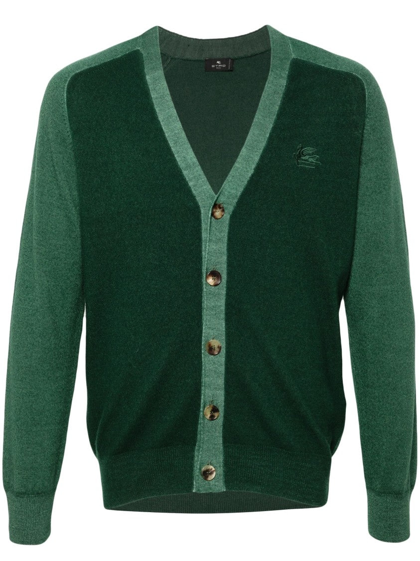 Etro Pegaso-Embroidered Cardigan