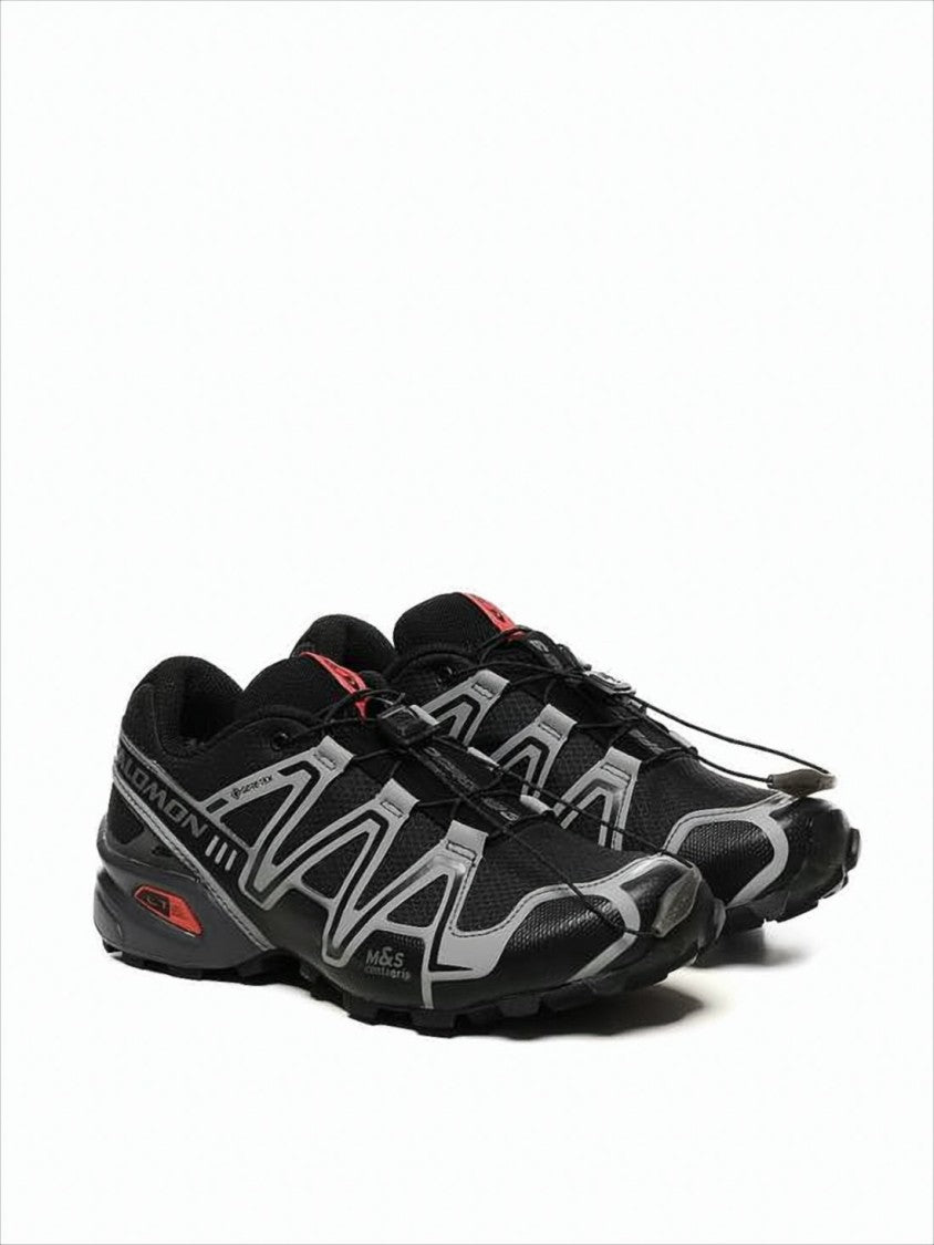 Salomon Athletic Sneakers With Streamlined Silhouette And Unique Overlays