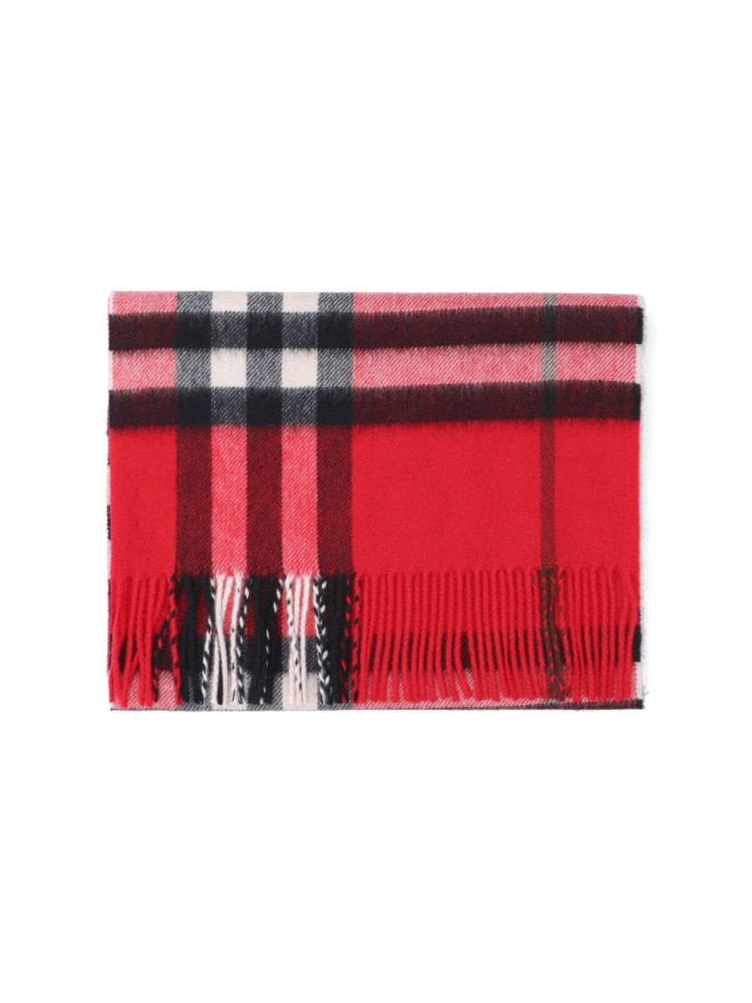 Burberry "Check" Scarf – Red