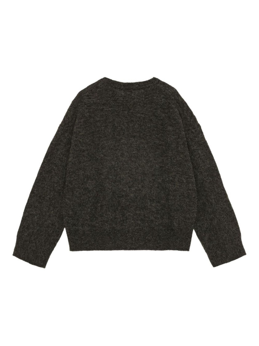 Ganni Graphic Knit Sweater With Playful Banana Design