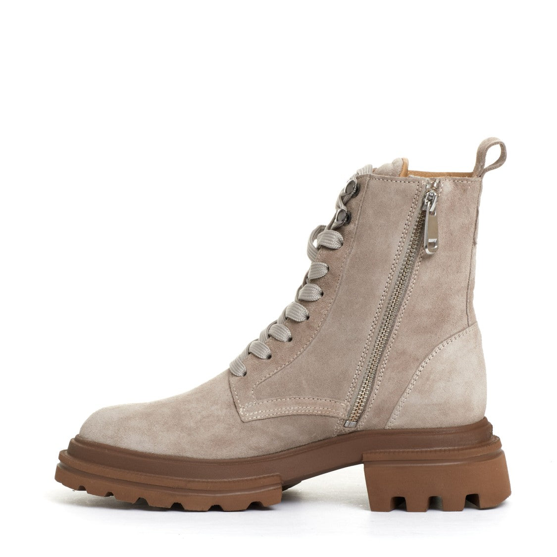 Hogan Beige Suede Amphibian