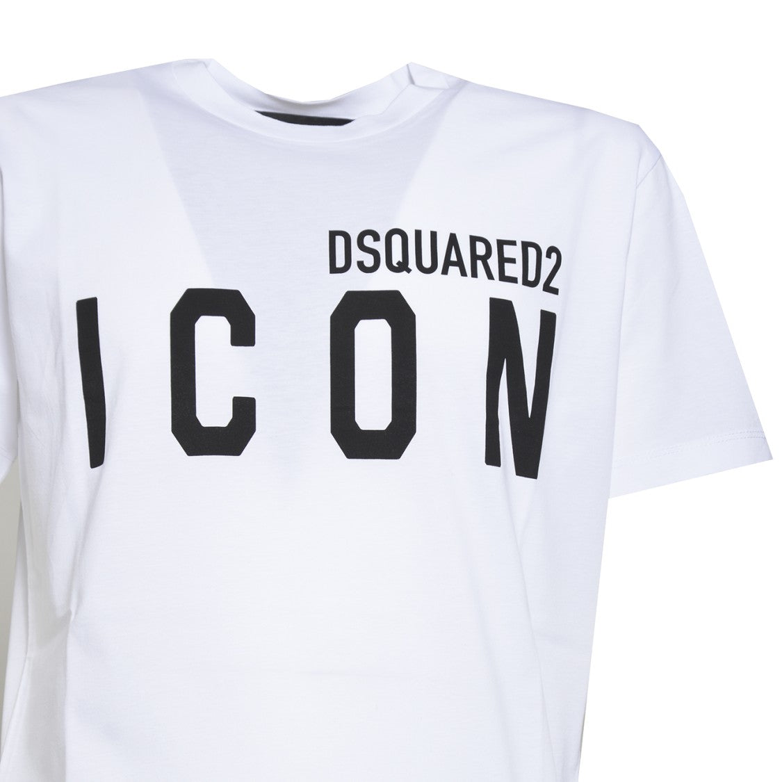 Dsquared2 White T-Shirt With Icon Logo