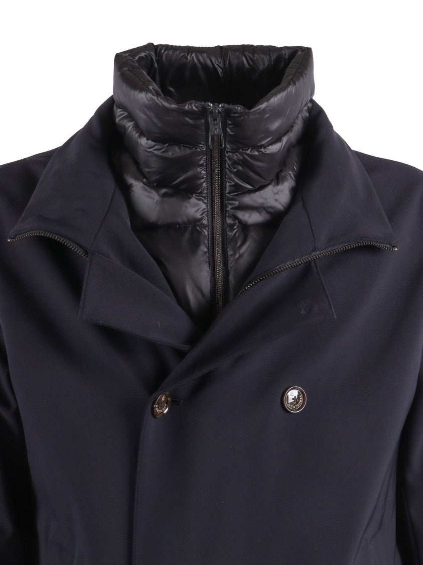 Montecore Men's Double-Breasted Down Padded Jacket