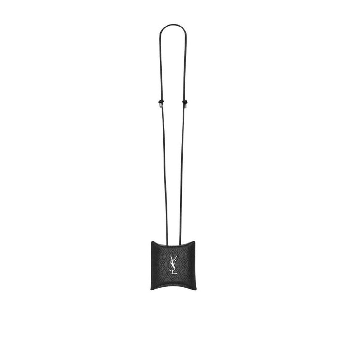 Saint Laurent Calf Leather Airpods Case With Flap Closure