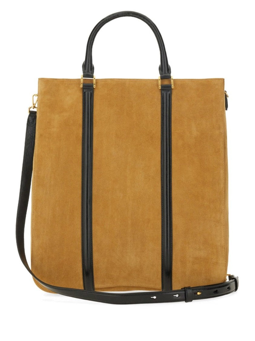 Ami Paris Paris North South Tote Bag