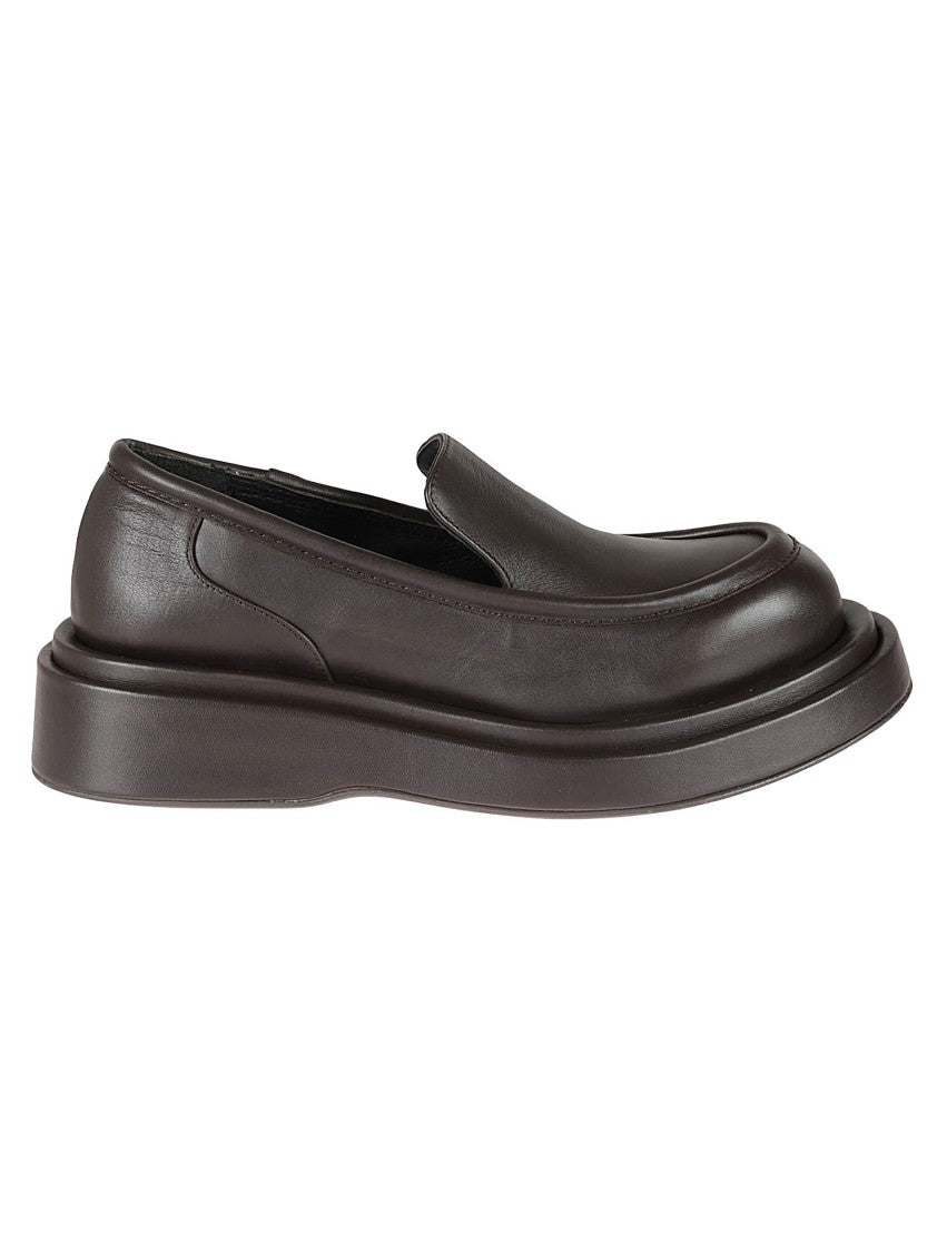 Paloma Barceló Ariel Moka Leather Moccasin