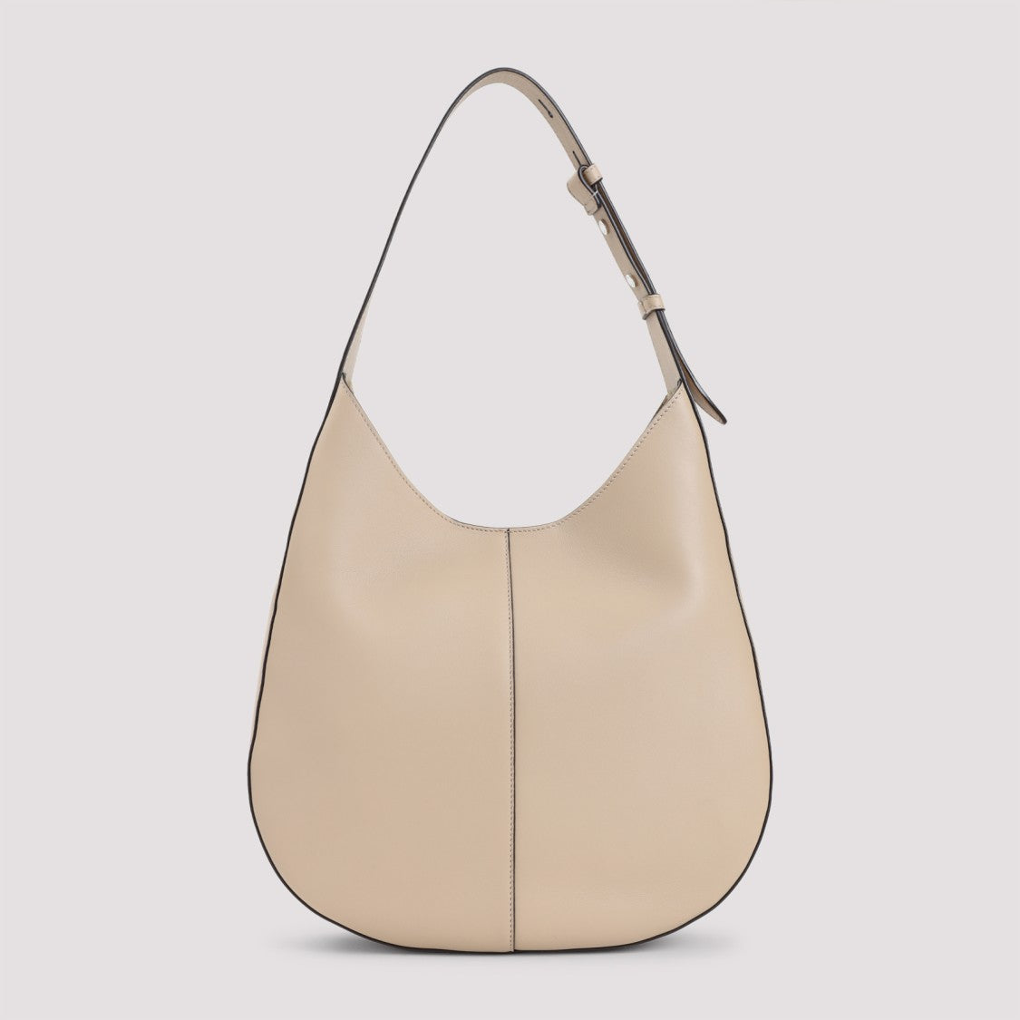 Tod's Nude/Neutrals Calf Leather Shopper Bag