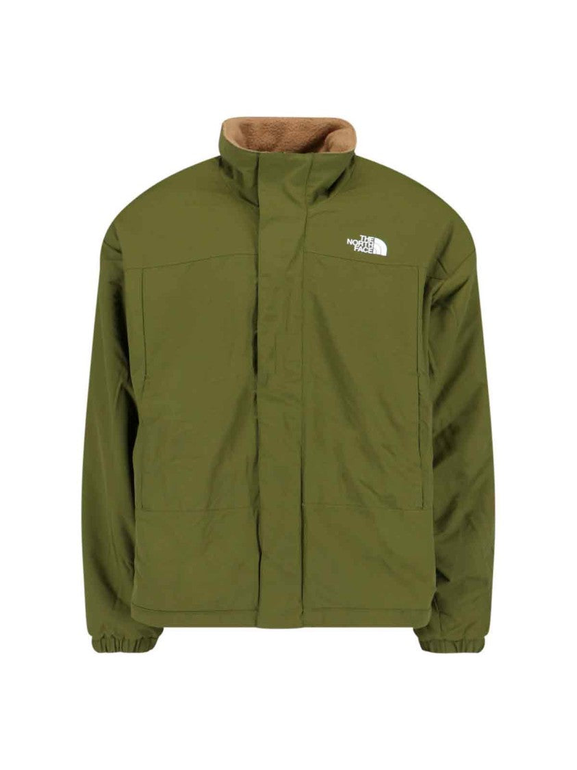 The North Face "Yumiori Rev" Fleece Jacket, In Green Fabric