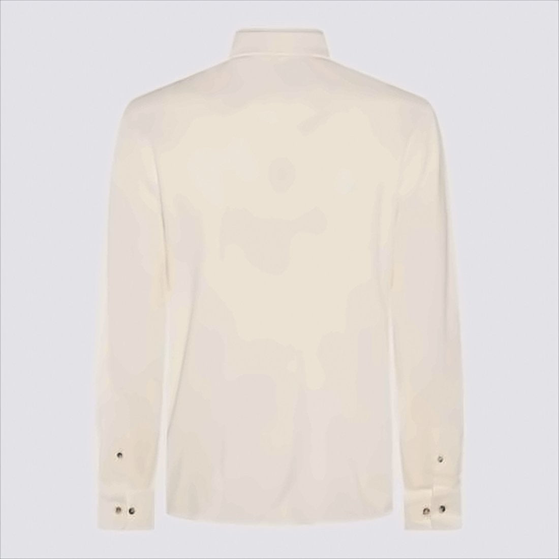 Brunello Cucinelli Long-Sleeve White Cotton Shirt
