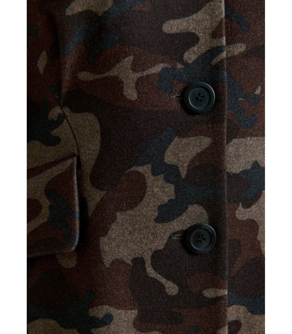 Essentiel Antwerp Ipanema Camouflage Coat