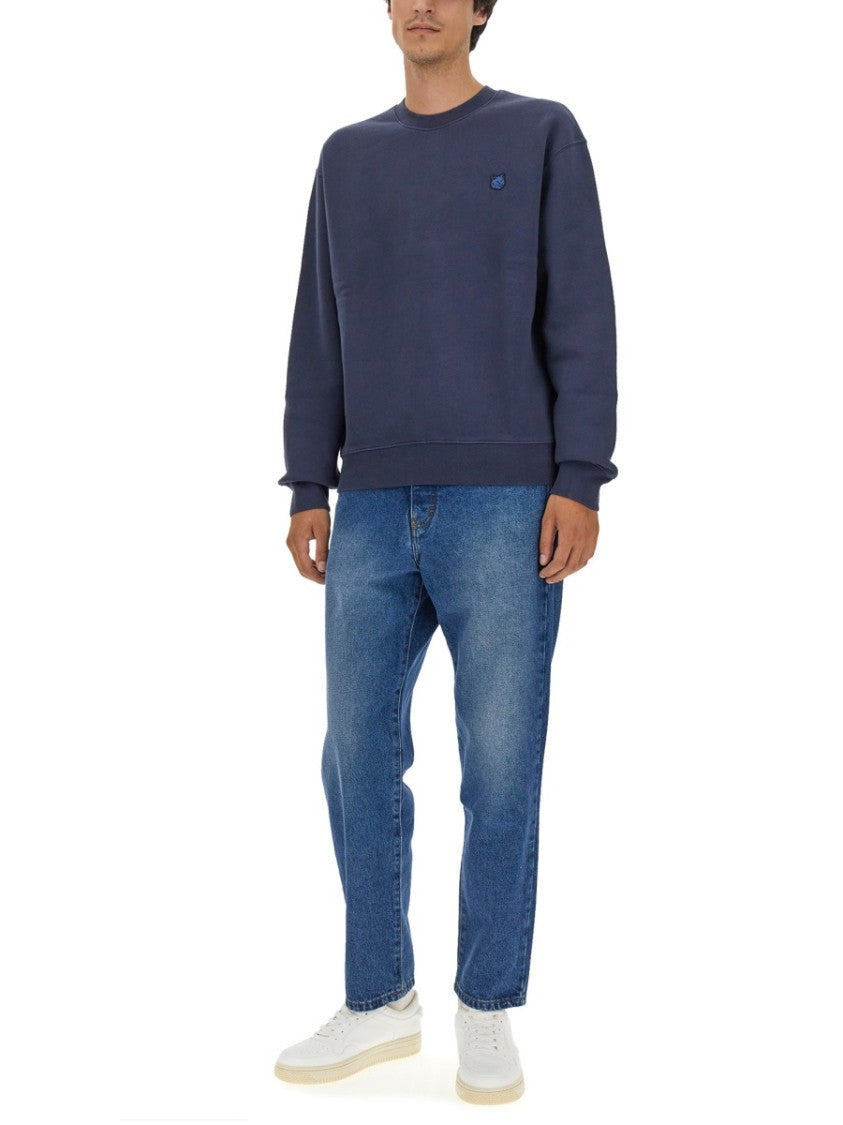 Maison Kitsuné Comfort Fit Cotton Sweatshirt