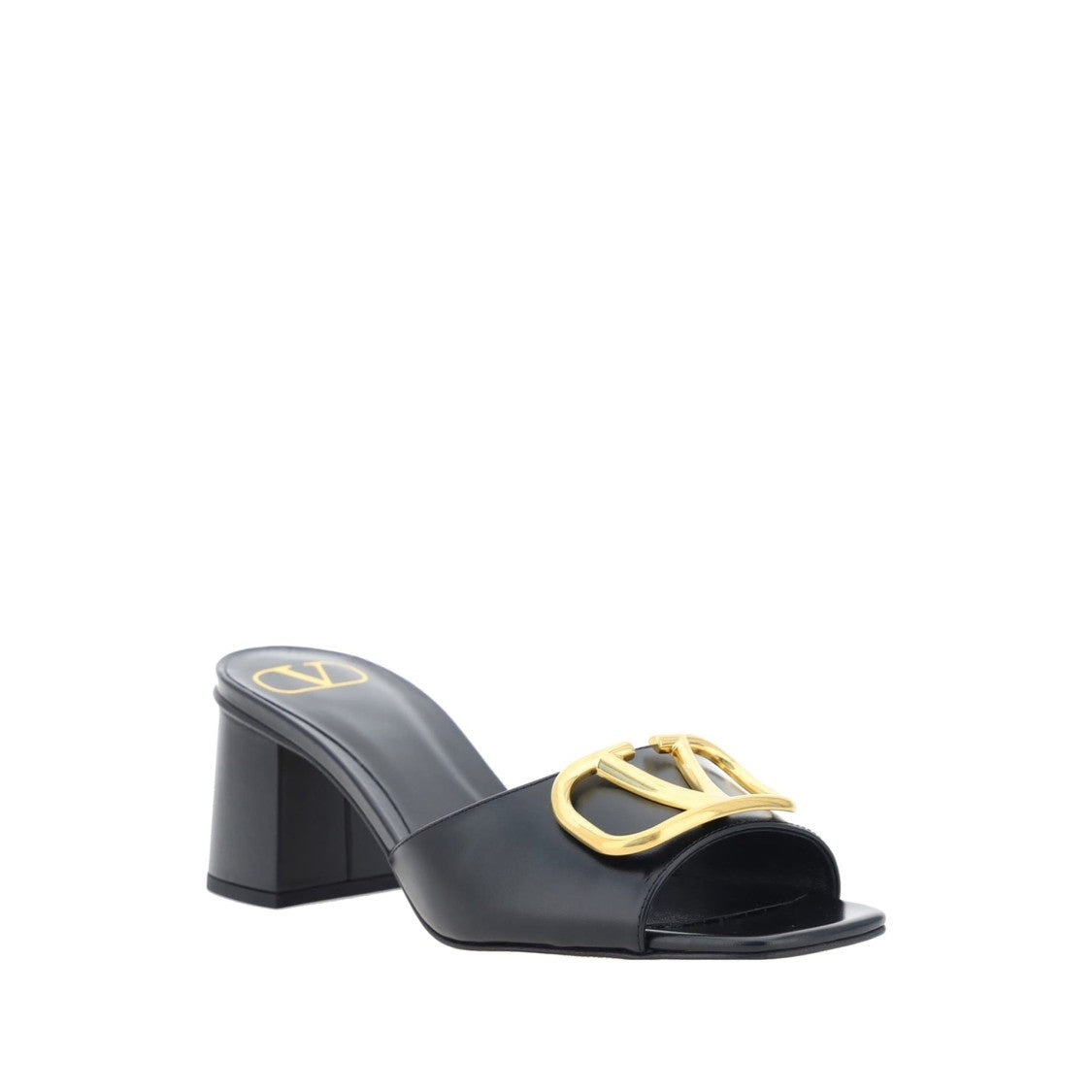 Valentino Vlogo Leather Sandals