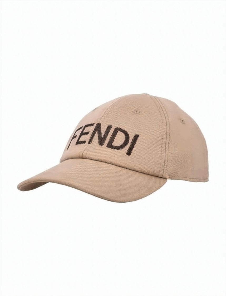Fendi Structured Baseball Cap With Bold Embroidered Detailing