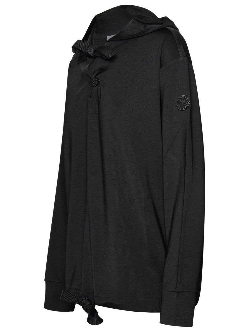 Moncler Black Viscose Sweatshirt