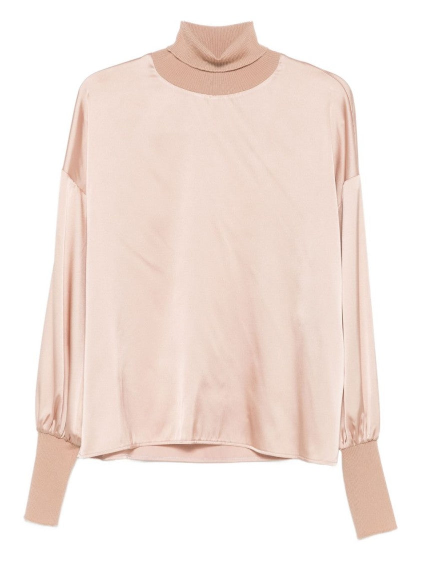 Dexterior Wool Blend Sweater With High Neckline