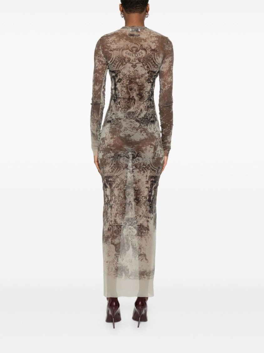 Jean Paul Gaultier Mèdaillon Long Dress