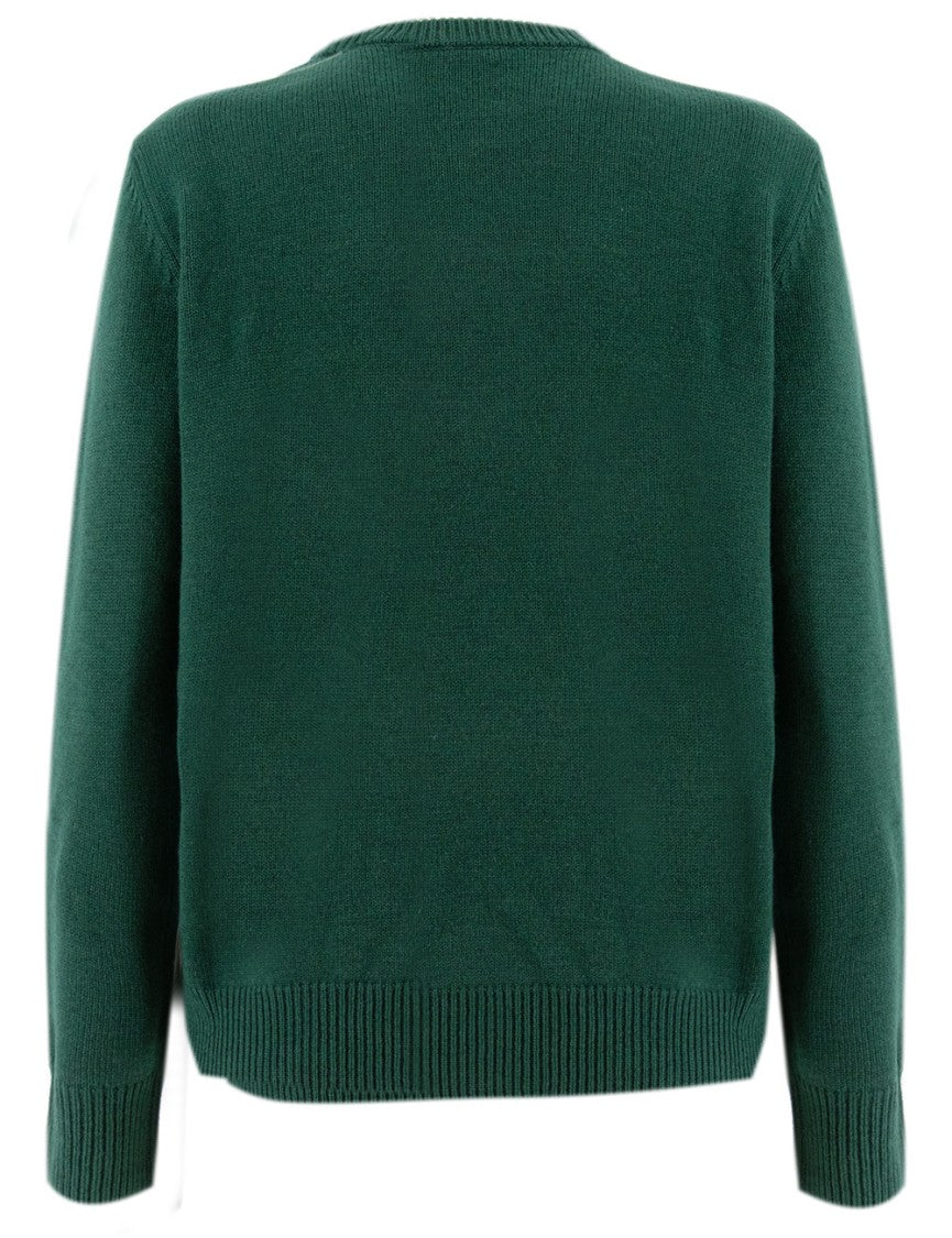 Mc2 Saint Barth Winter Motif Cashmere-Blend Jumper