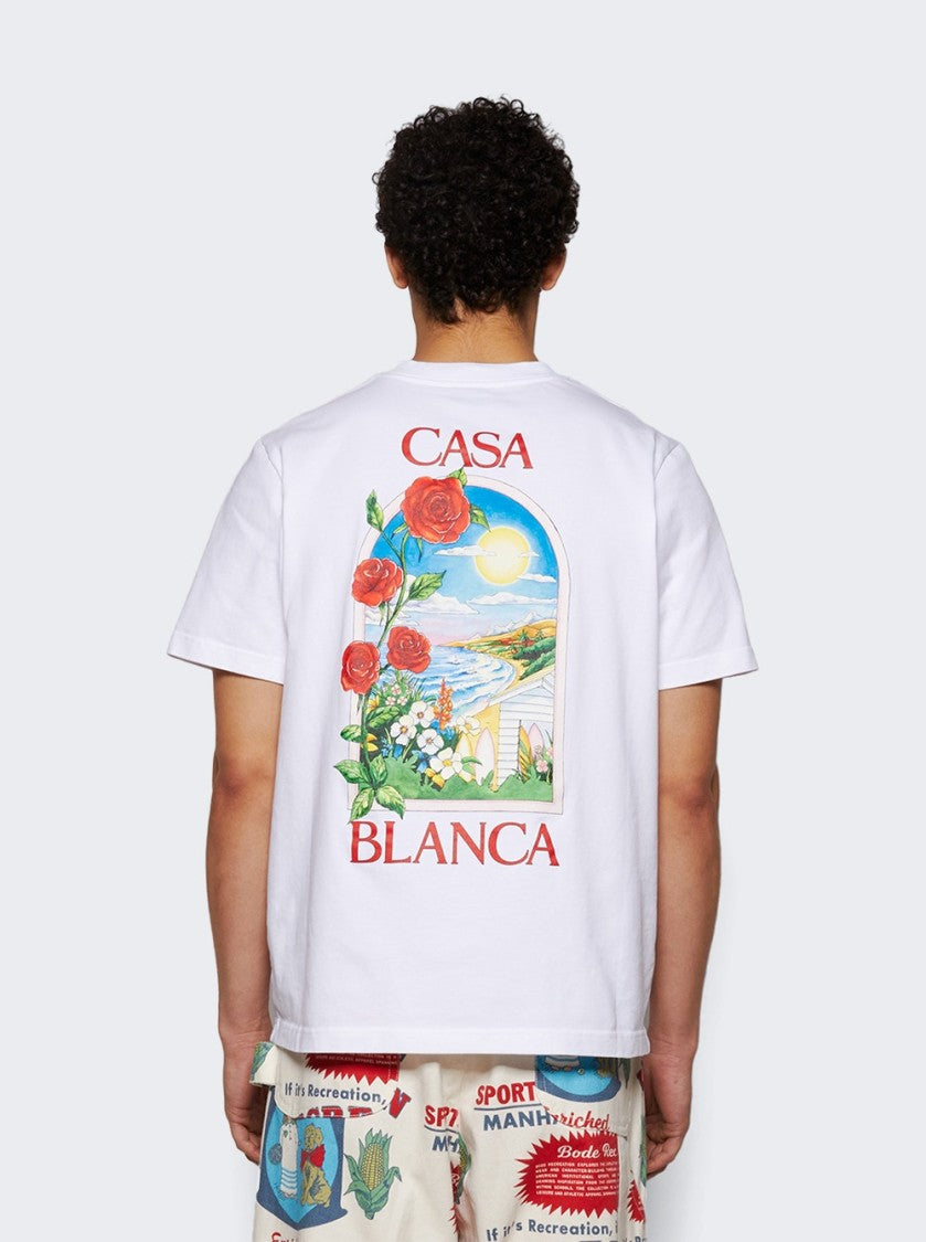 Casablanca La Days Printed Tee White