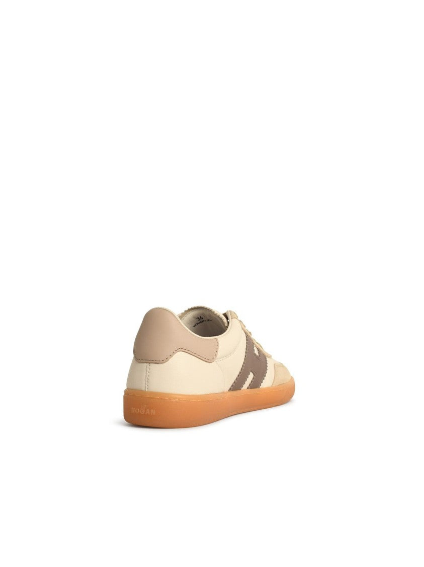 Hogan Cool' White Leather Sneakers