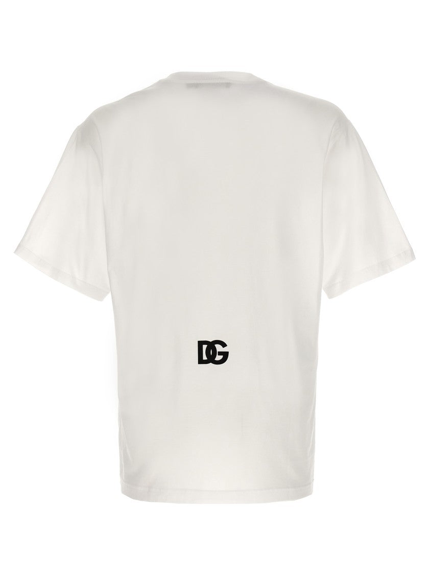 Dolce & Gabbana Bold Logo Print Crewneck T-Shirt
