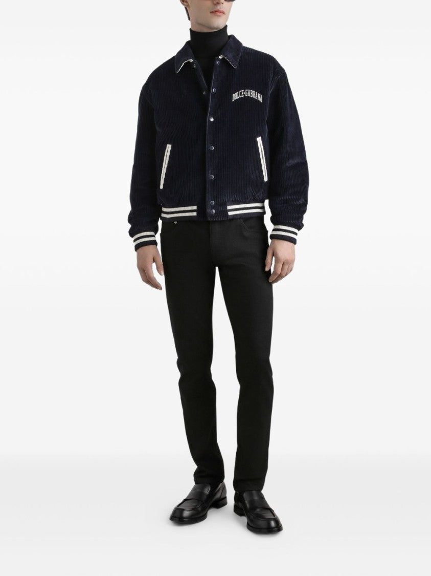 Dolce & Gabbana Straight-Leg Casual Trousers With Five-Pocket Design