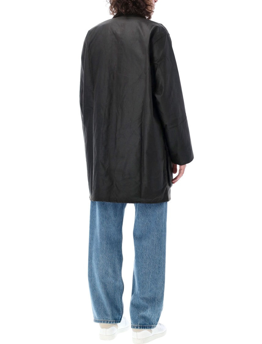 Barbour Northunmbria Mid-Length Jacket With Structured Silhouette