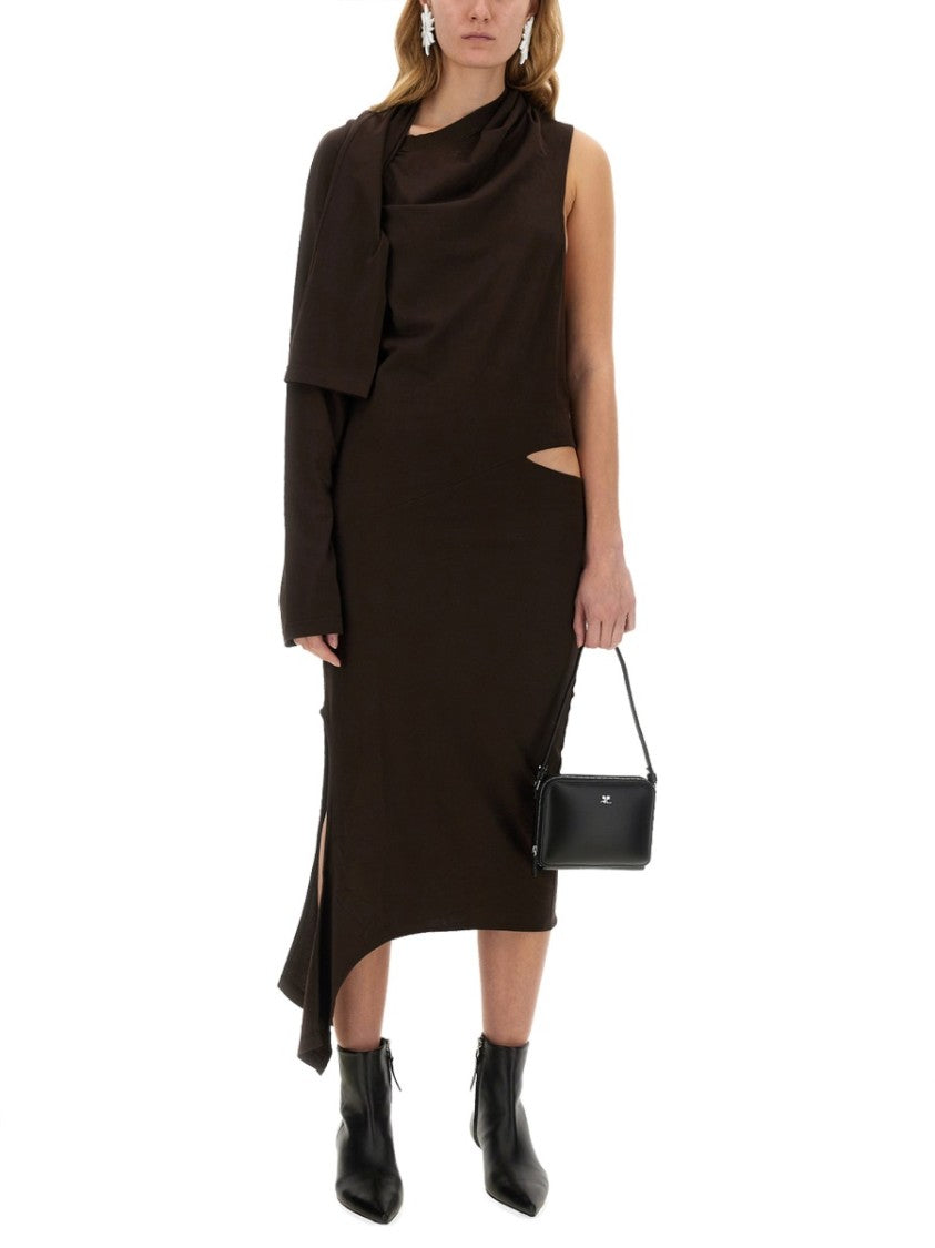 Courrèges "Off Shoulder" Dress