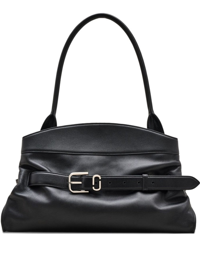 Marc Jacobs Structured Calf Leather Shoulder Bag