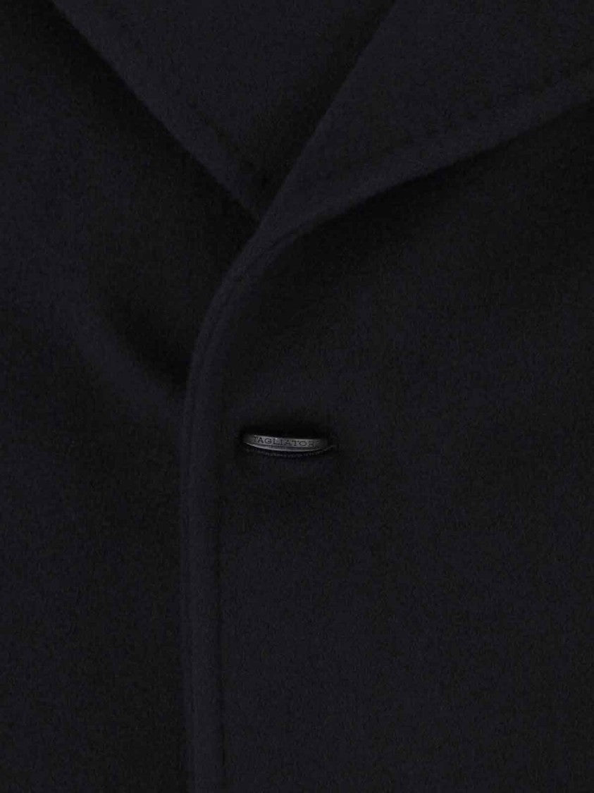 Tagliatore Tailored Black Jacket With Structured Design