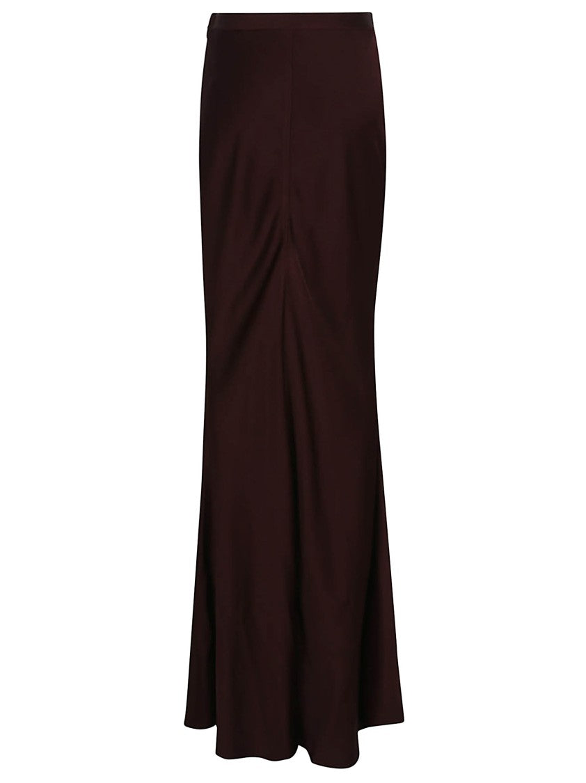 Elisabetta Franchi Satin Crepe Mermaid Skirt