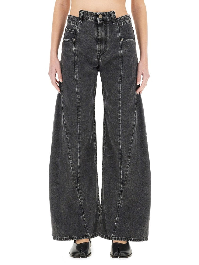 Maison Margiela "Dècortiqué" Palazzo Jeans