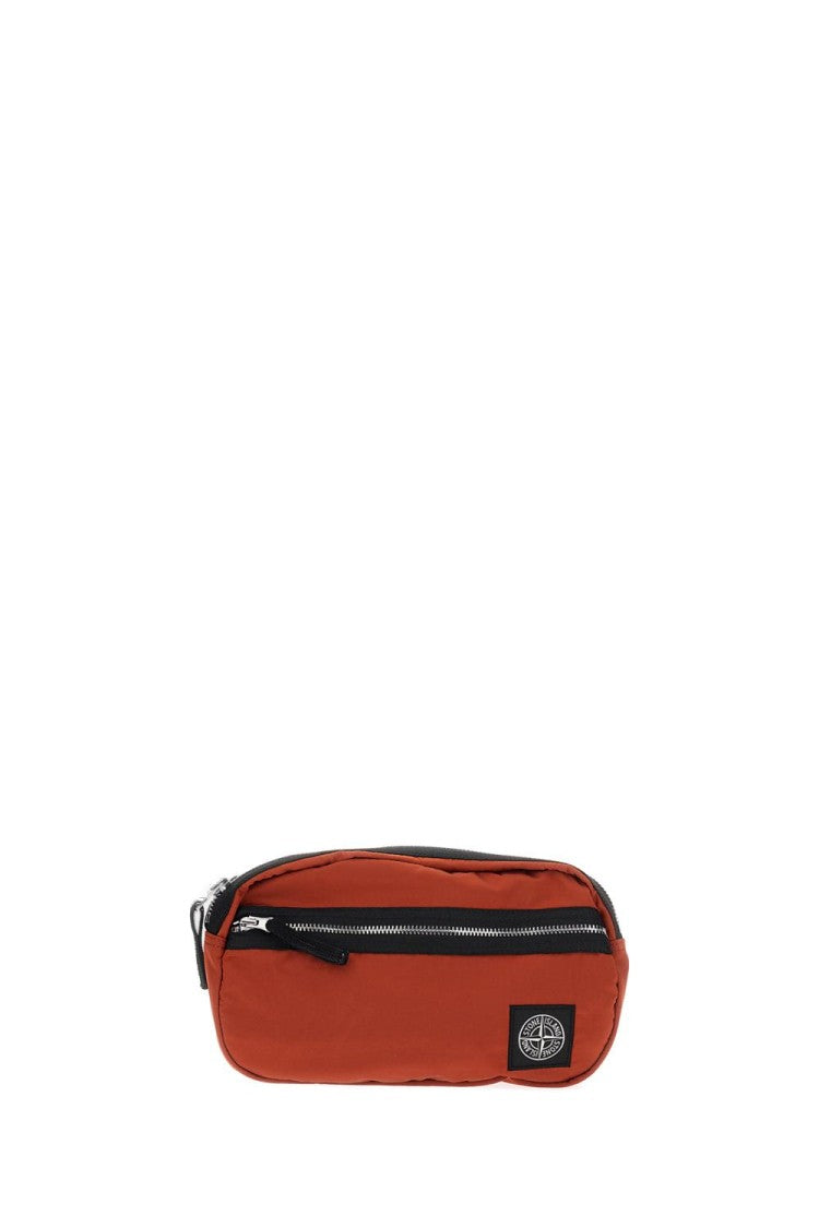 Stone Island Adjustable Belt Bag With Front Logo
