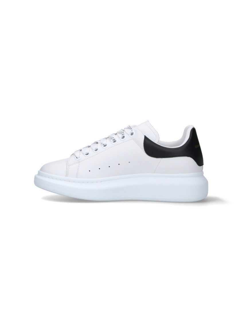 Alexander Mcqueen Platform Sneakers With Contrasting Suede Heel