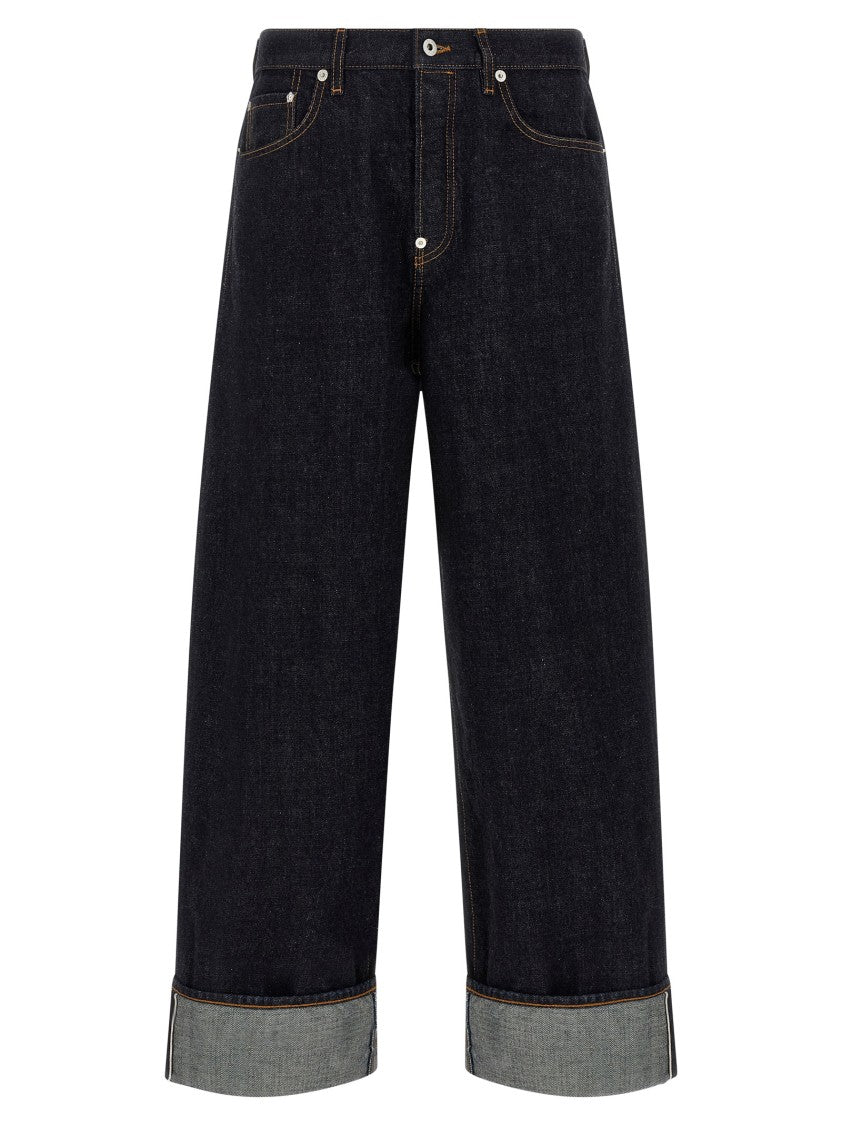 Kenzo 'Turn Up' Jeans