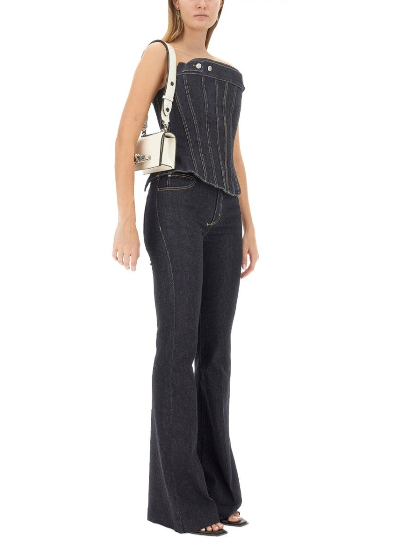 Alexander Mcqueen Top In Bustier