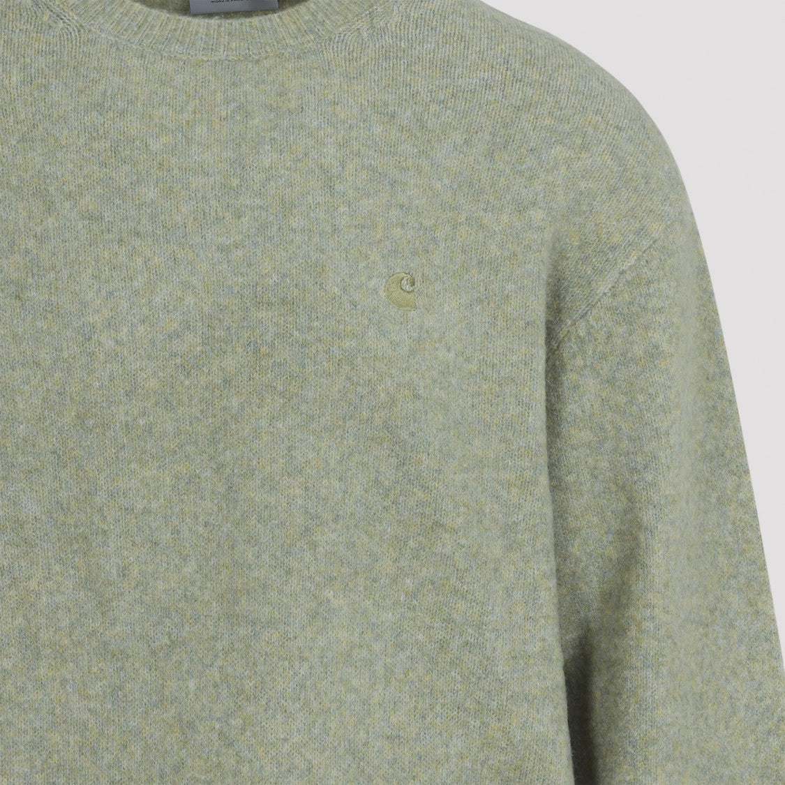 Carhartt Wip Tangled Brass Green Curtis Sweater