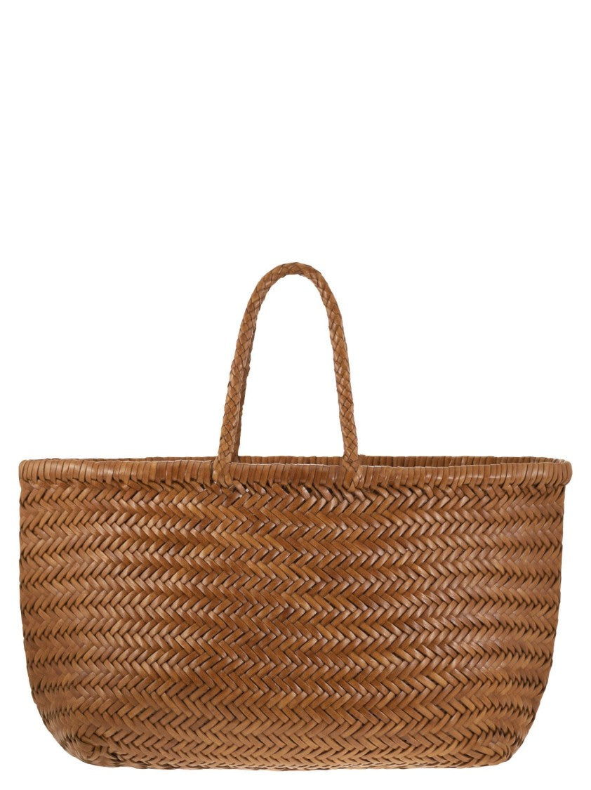 Dragon Triple Jump Big - Woven Leather Bag
