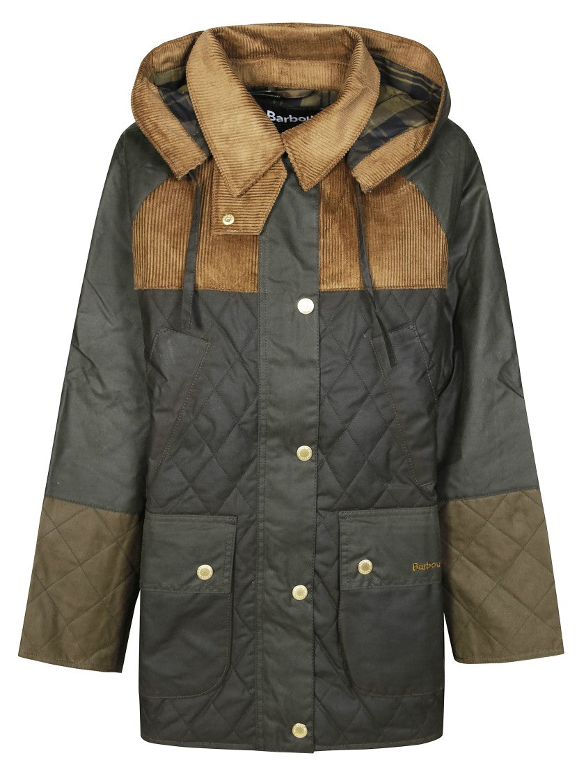 Barbour Waxed Cotton Imelda Jacket With Finish