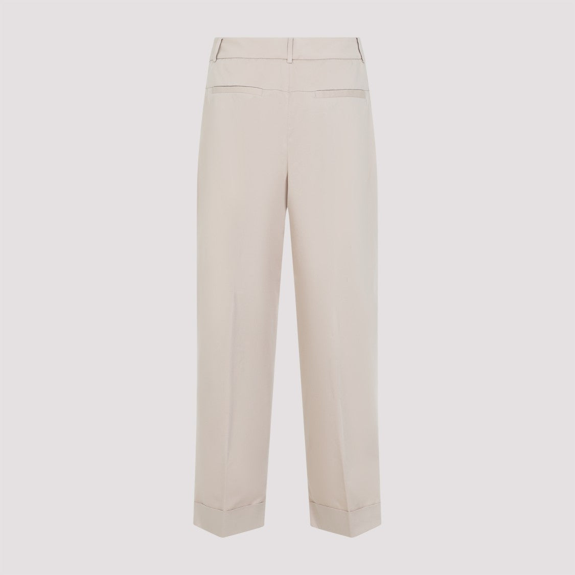 Peserico Beige Cotton Pants