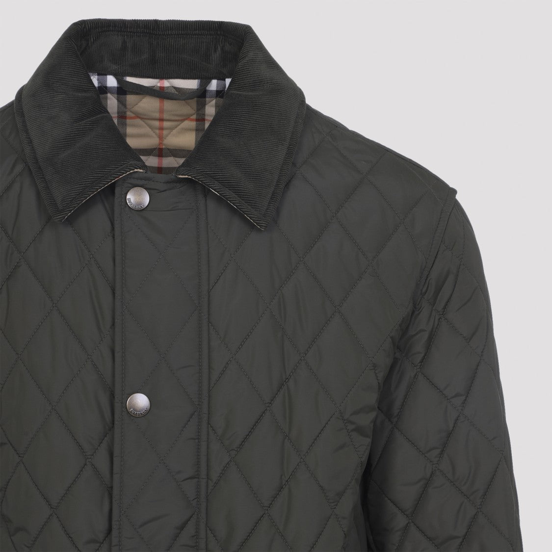 Burberry Haddington Green Polyamide Jacket