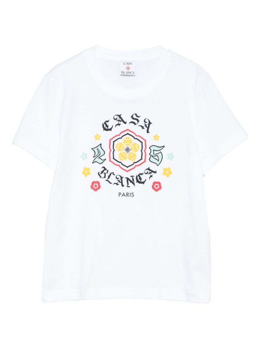 Casablanca Graphic Print Cotton T-Shirt