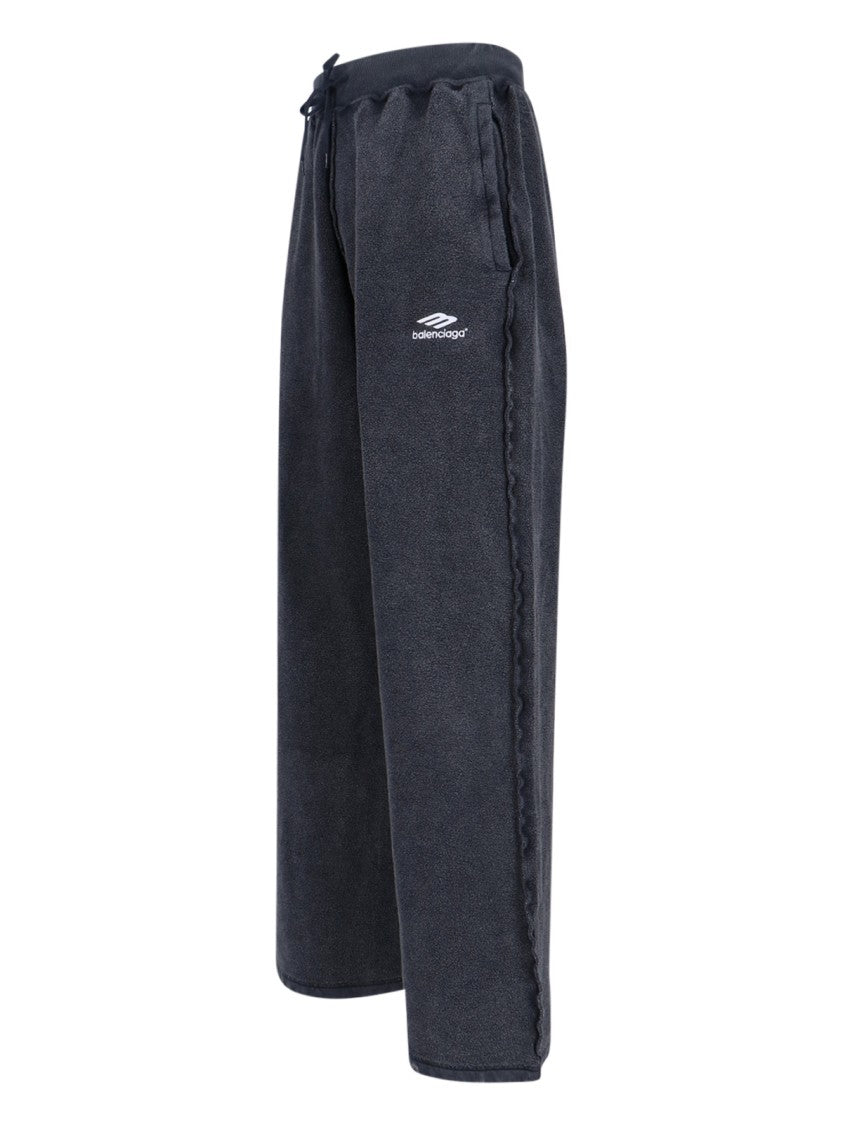 Balenciaga Tailored Black Trousers With Straight Leg Cut