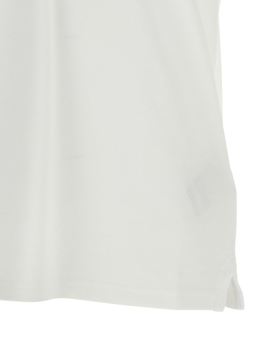 Moncler Piqué Cotton Polo Shirt