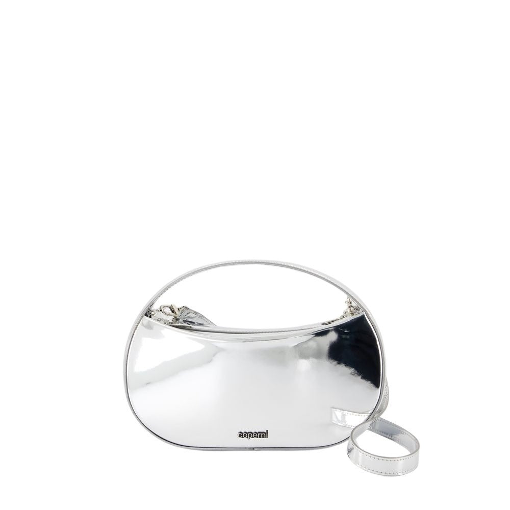 Coperni Mini Sound Swipe Crossbody - Synthetic - Silver