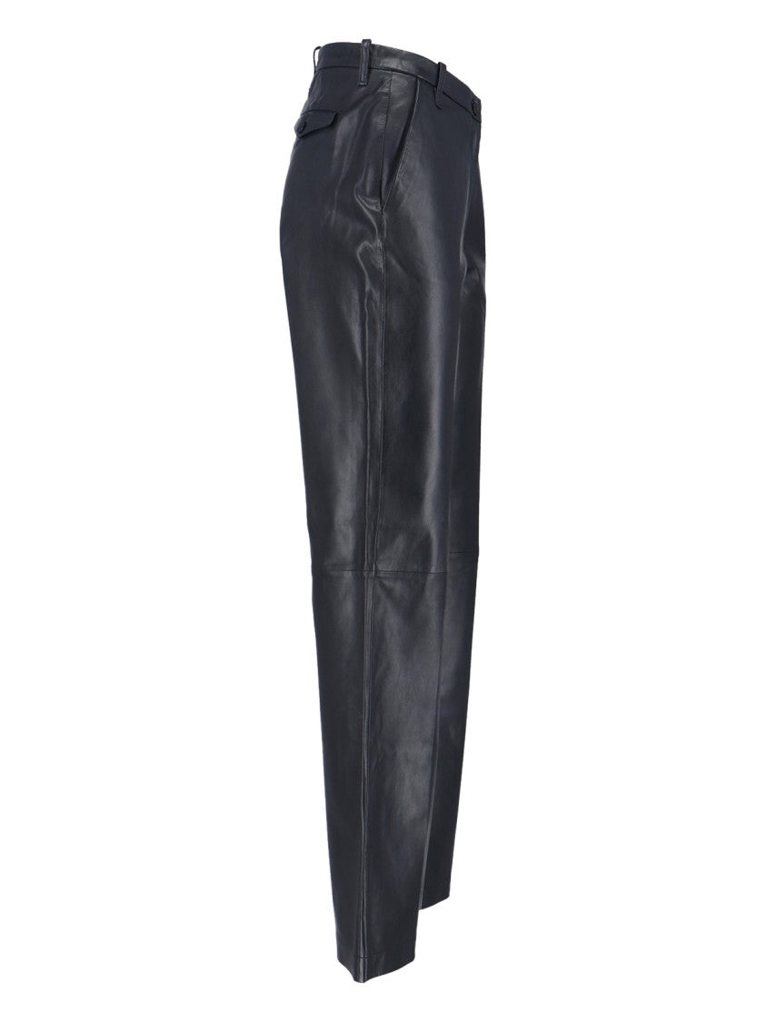 Novelle Tailored Black Trousers With Structured Waistband