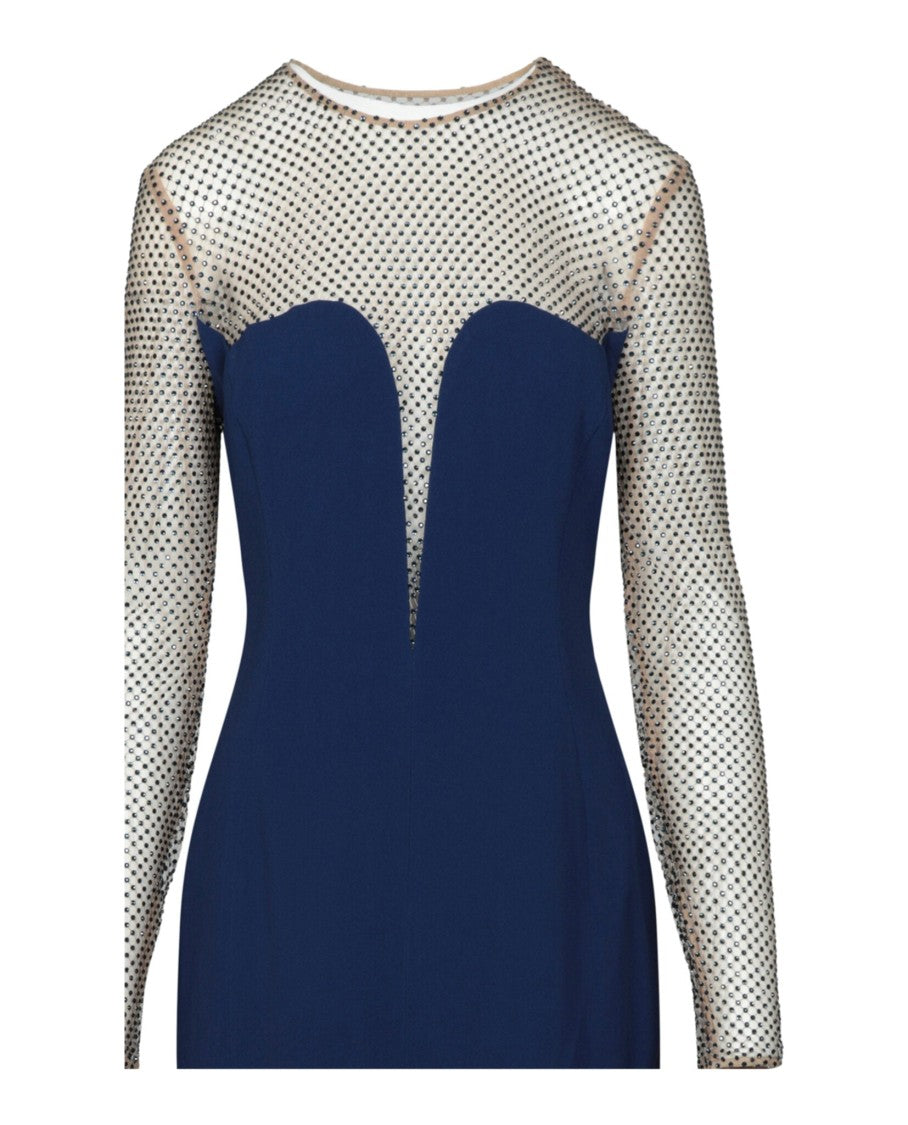 Stella Mccartney Myah Embellished Long Sleeve Gown